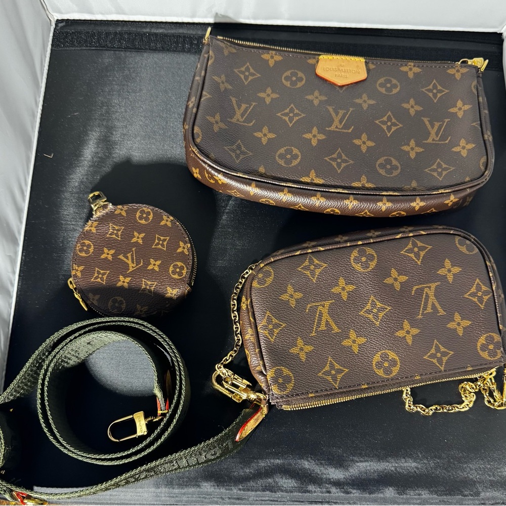 Louis Vuitton Multi Pochette Accessories Trio Set - Picture 3 of 9
